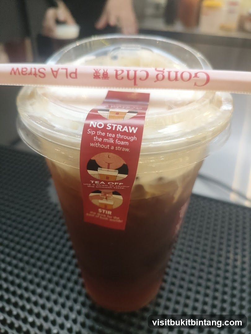 Gong Cha Drink