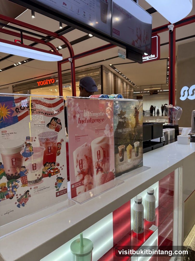 Gong Cha Counter