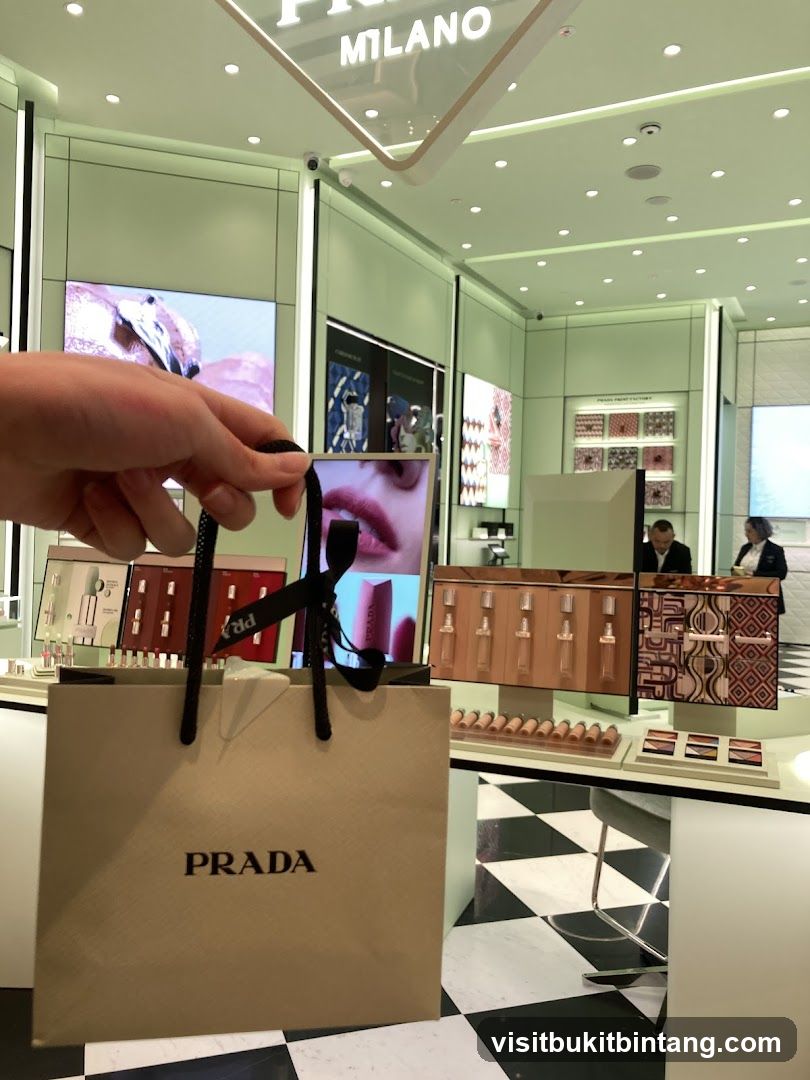 Prada Shopping Bag