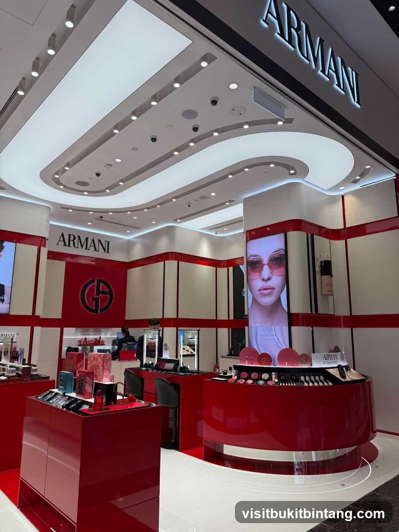 Armani beauty at TRX