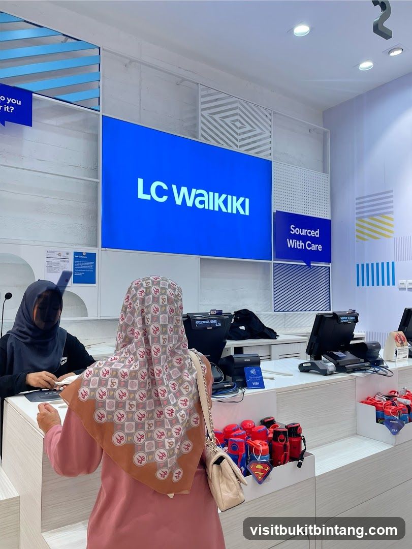 LC Waikiki Checkout Counter