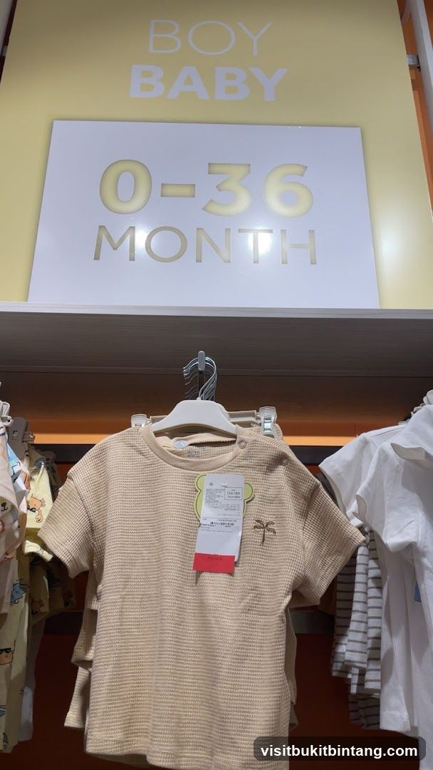 Baby Clothing Display