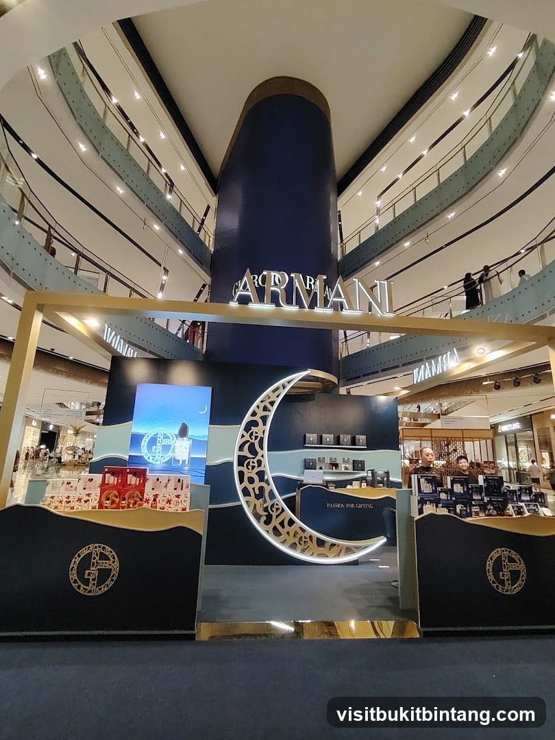 Giorgio Armani Pop-Up Display