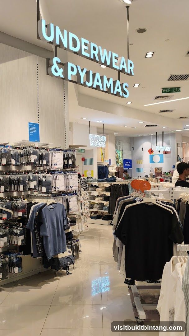 Underwear and Pyjamas Section
