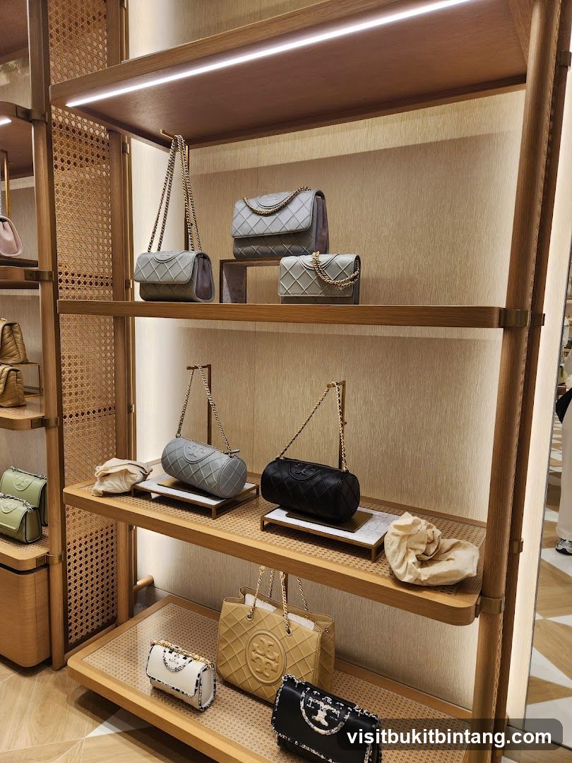 Handbags on Display