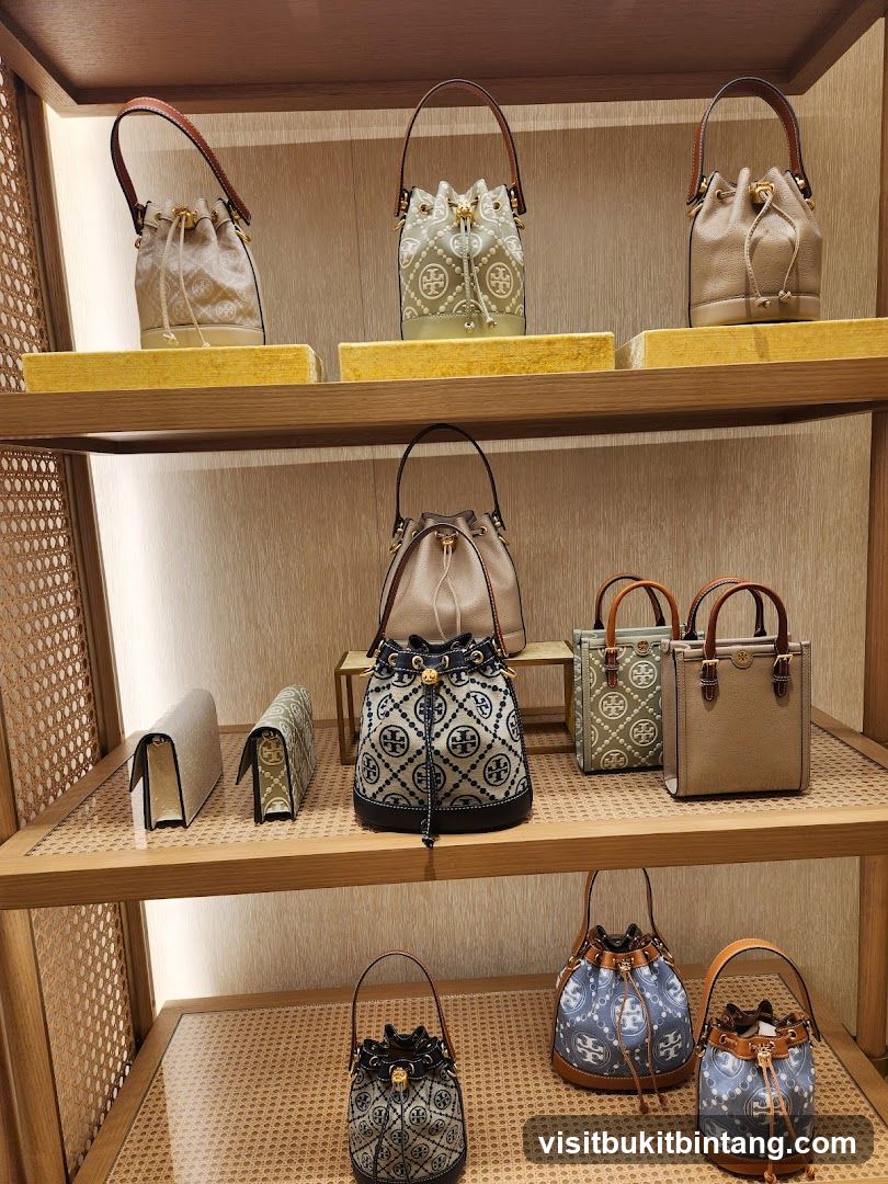 Handbags on Display