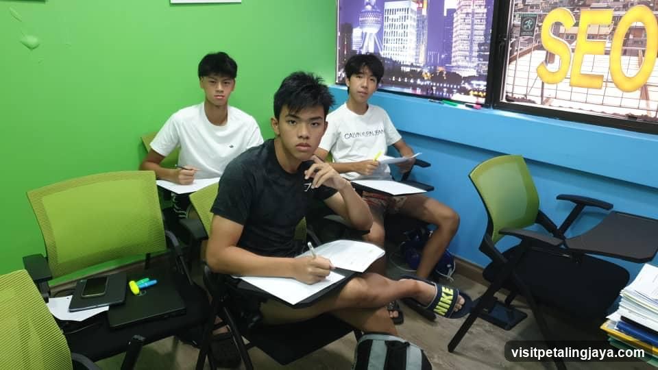 Students in a classroom setting