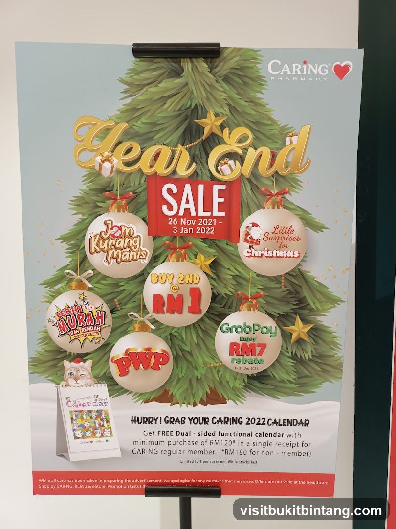 Caring Pharmacy Year End Sale