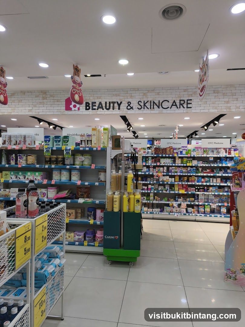 Beauty and Skincare Section