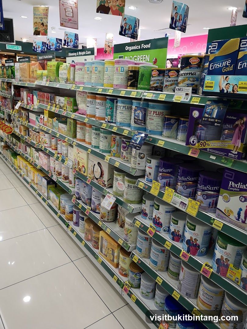 Health and Nutrition Products Aisle