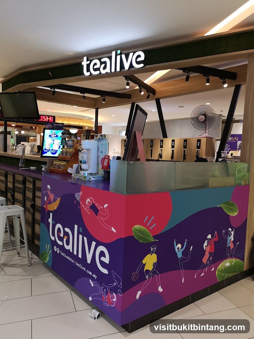 Tealive & Bask Bear Gurney Paragon