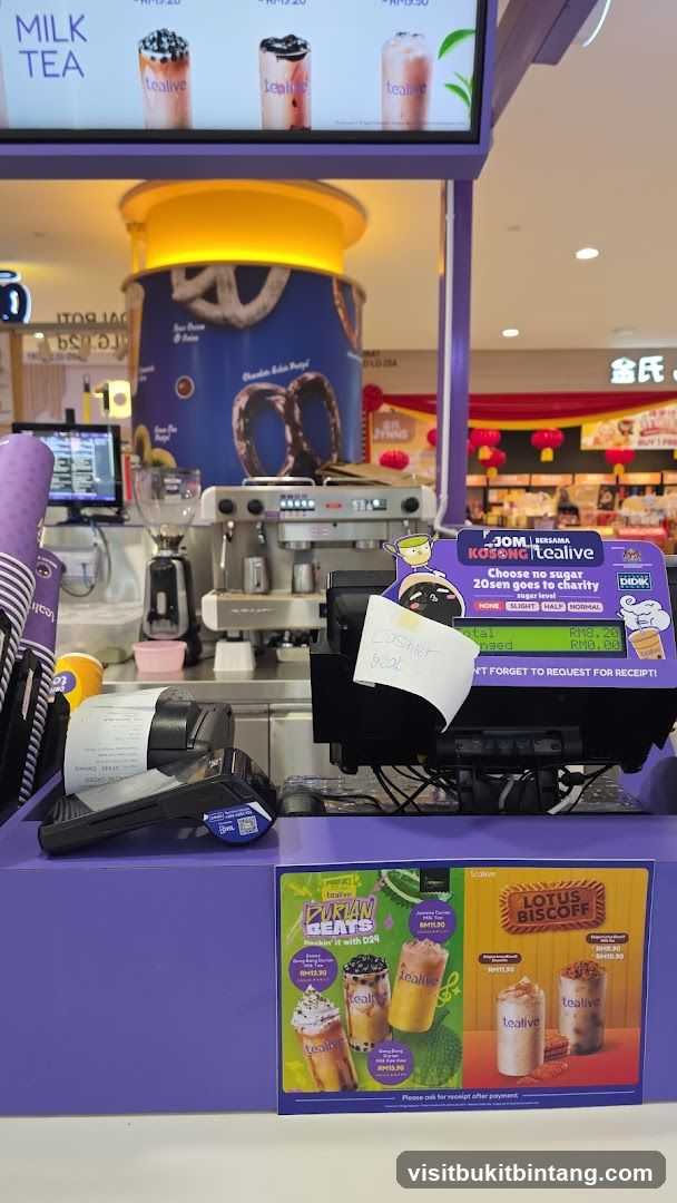 Tealive Counter