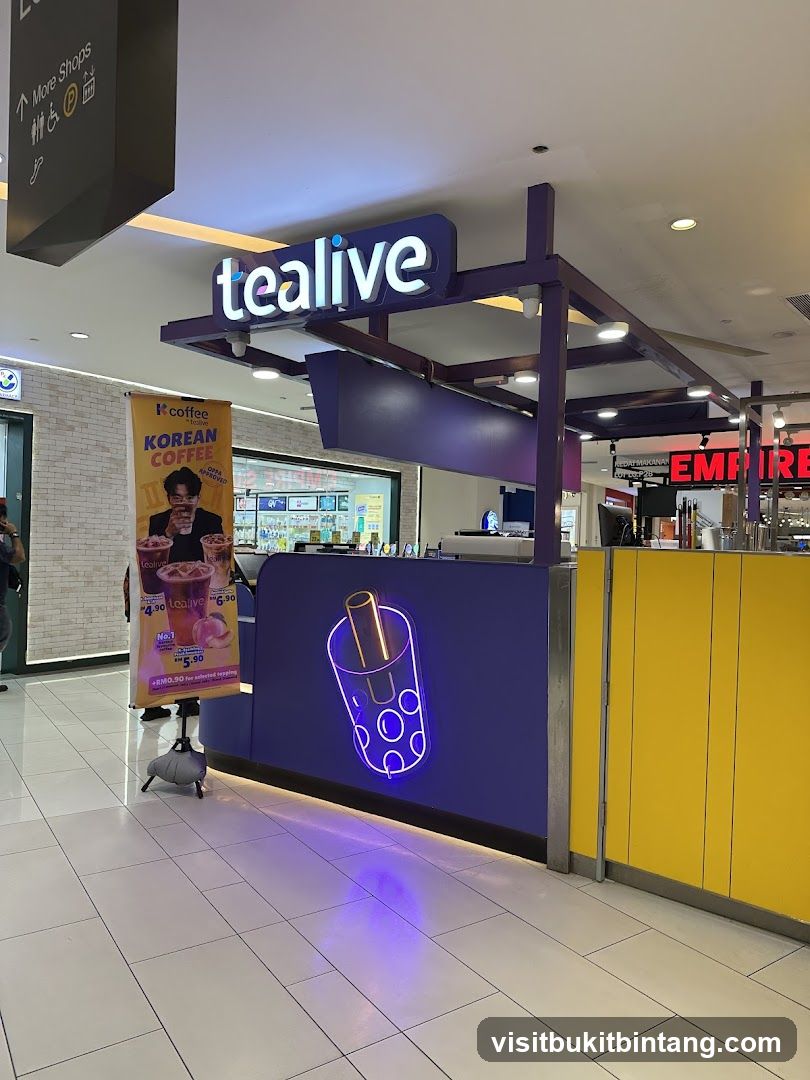 Tealive & Bask Bear Gurney Paragon