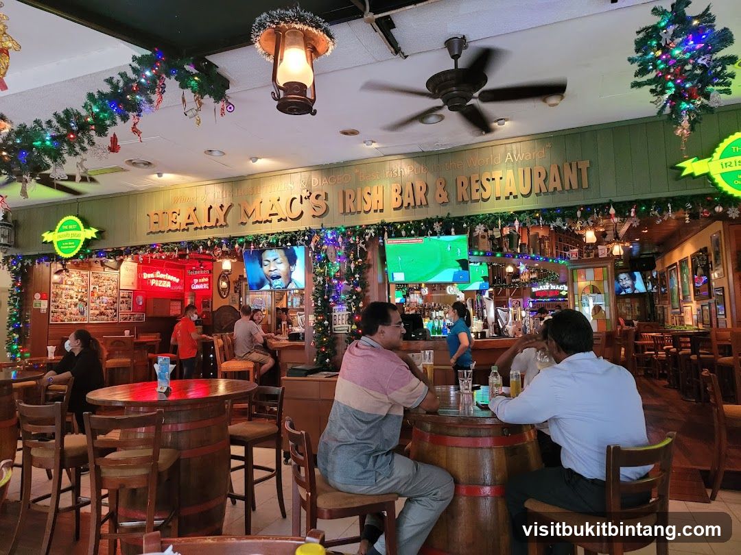 Healy Mac's Irish Bar & Restaurant Interior