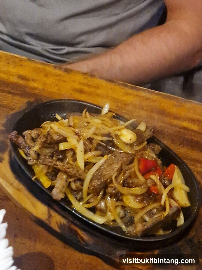 Sizzling Steak and Onions