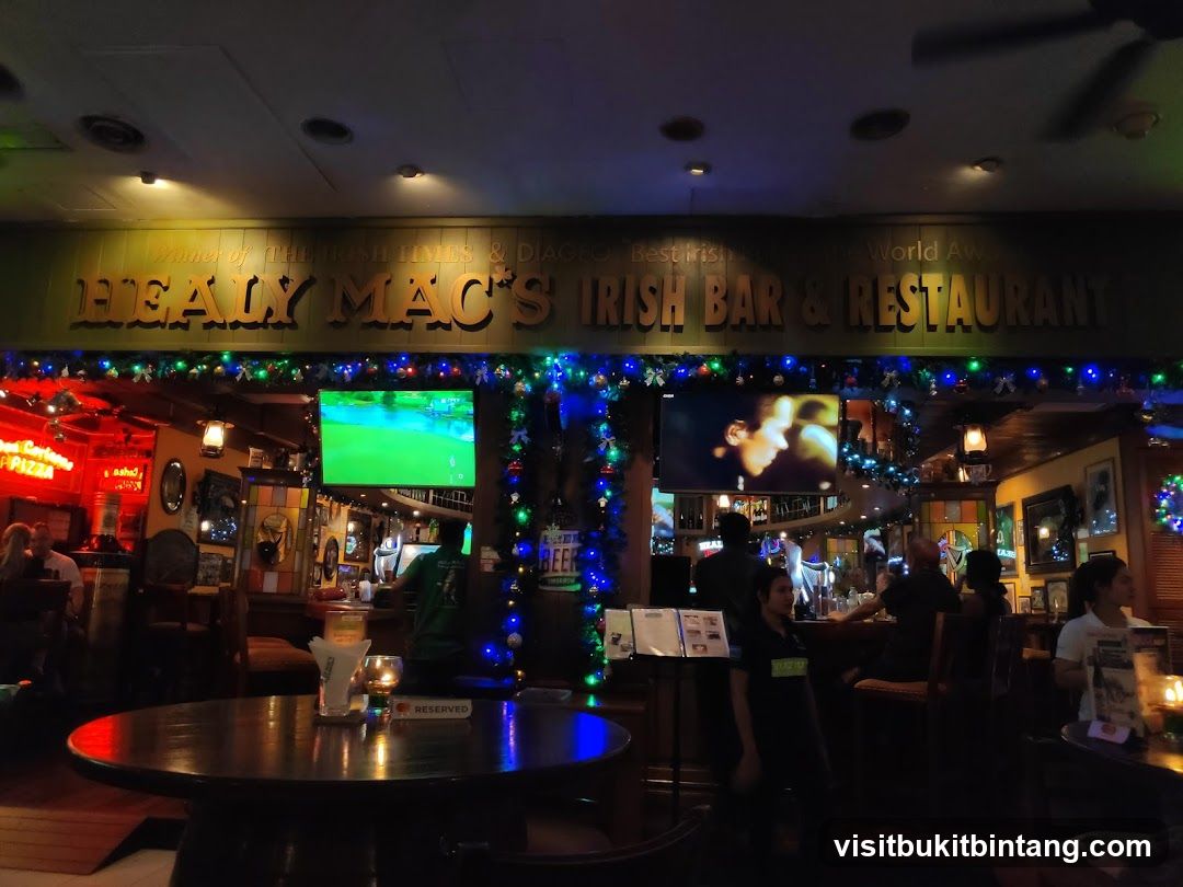 Healy Mac's Irish Bar & Restaurant Interior