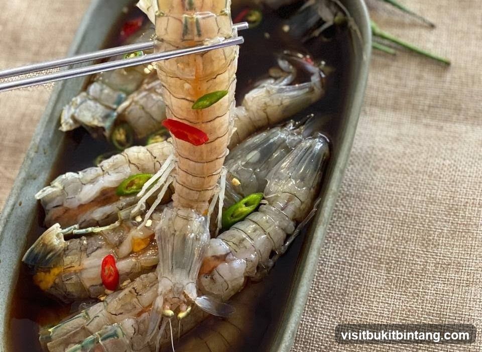 Marinated Mantis Shrimp