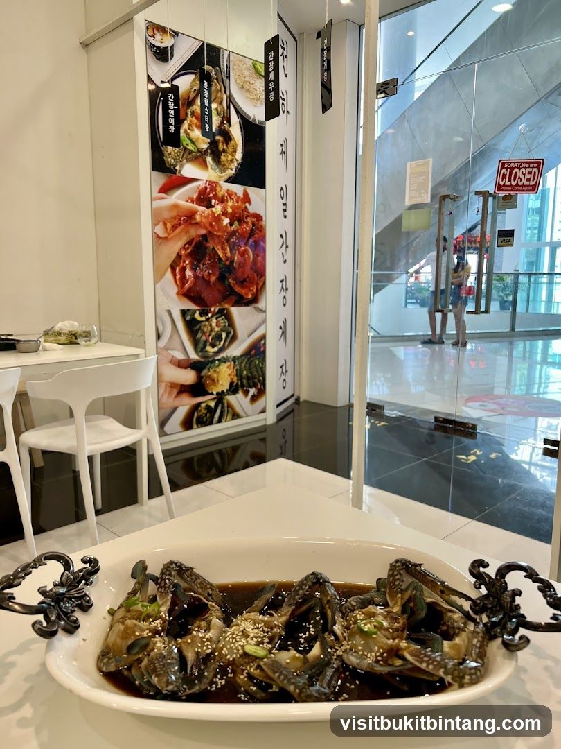 Marinated Crabs Dish