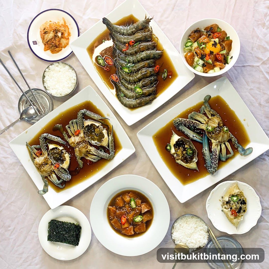 Korean Seafood Feast