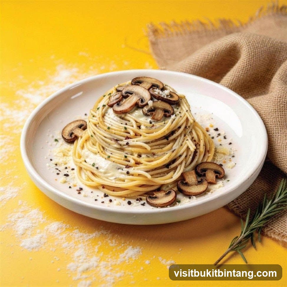 Mushroom Spaghetti