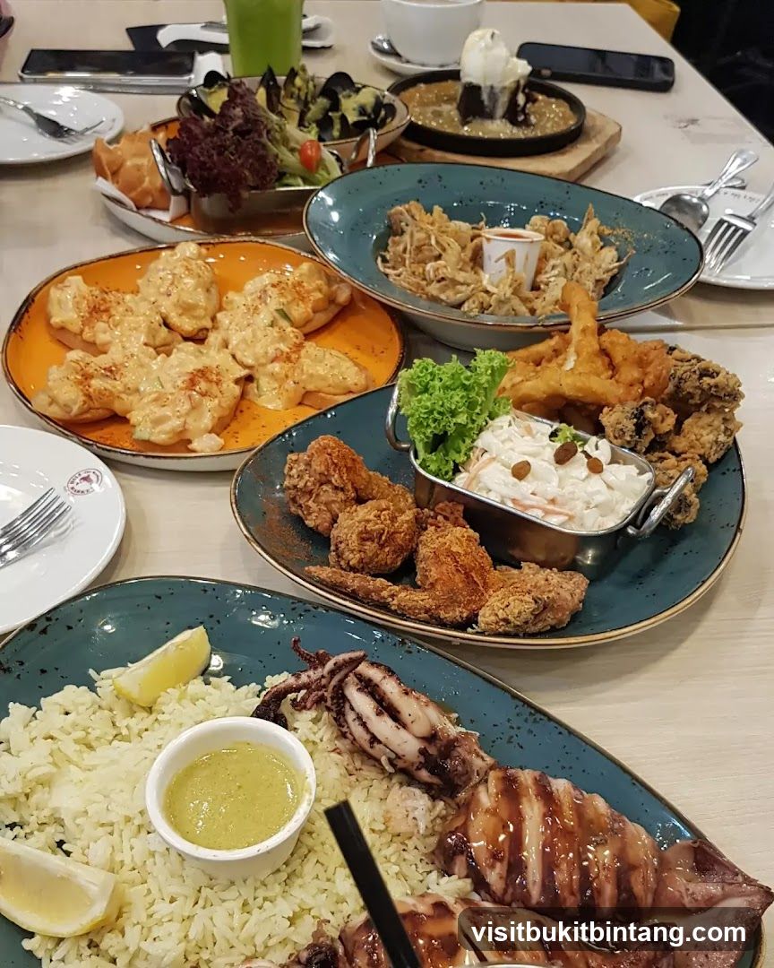 Assortment of Dishes on a Table