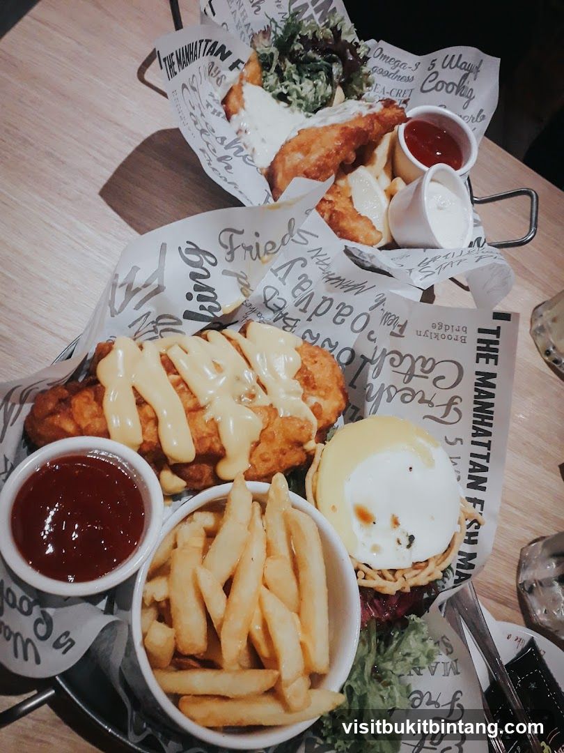 Fish and Chips with Fries