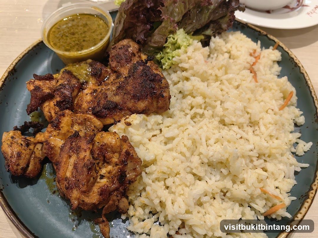 Grilled Chicken with Rice