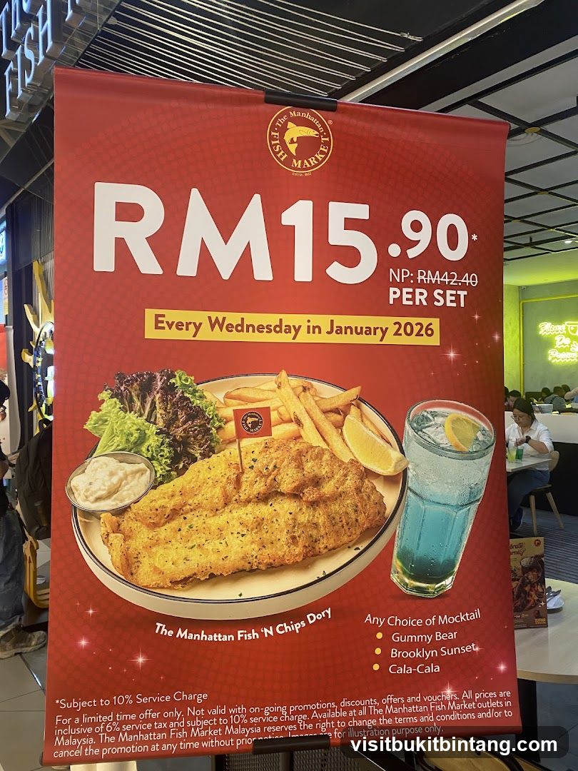 The Manhattan Fish Market Promotion