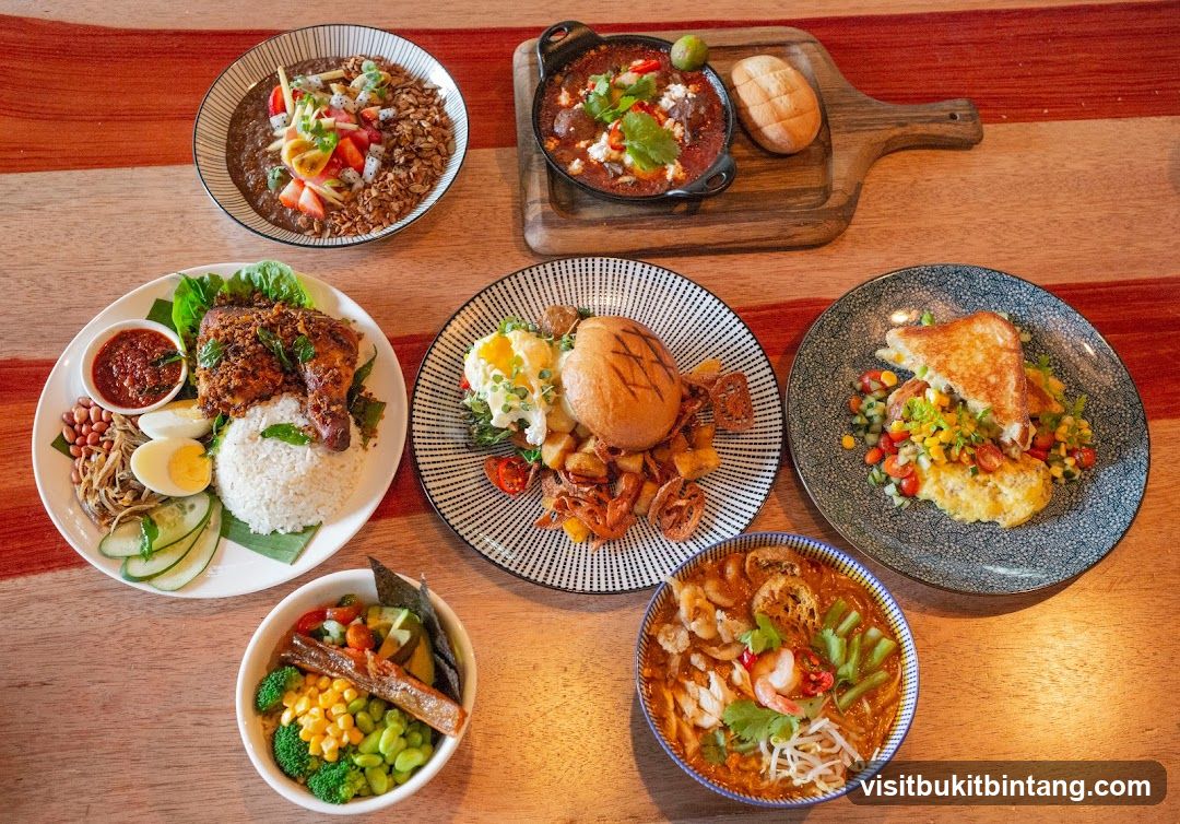 Assortment of Dishes
