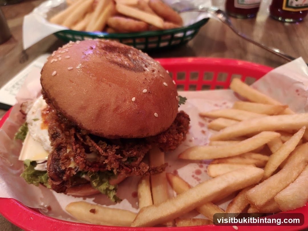 Burger and Fries