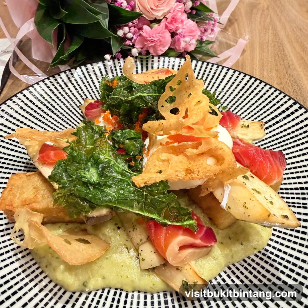 Salmon and Kale Dish