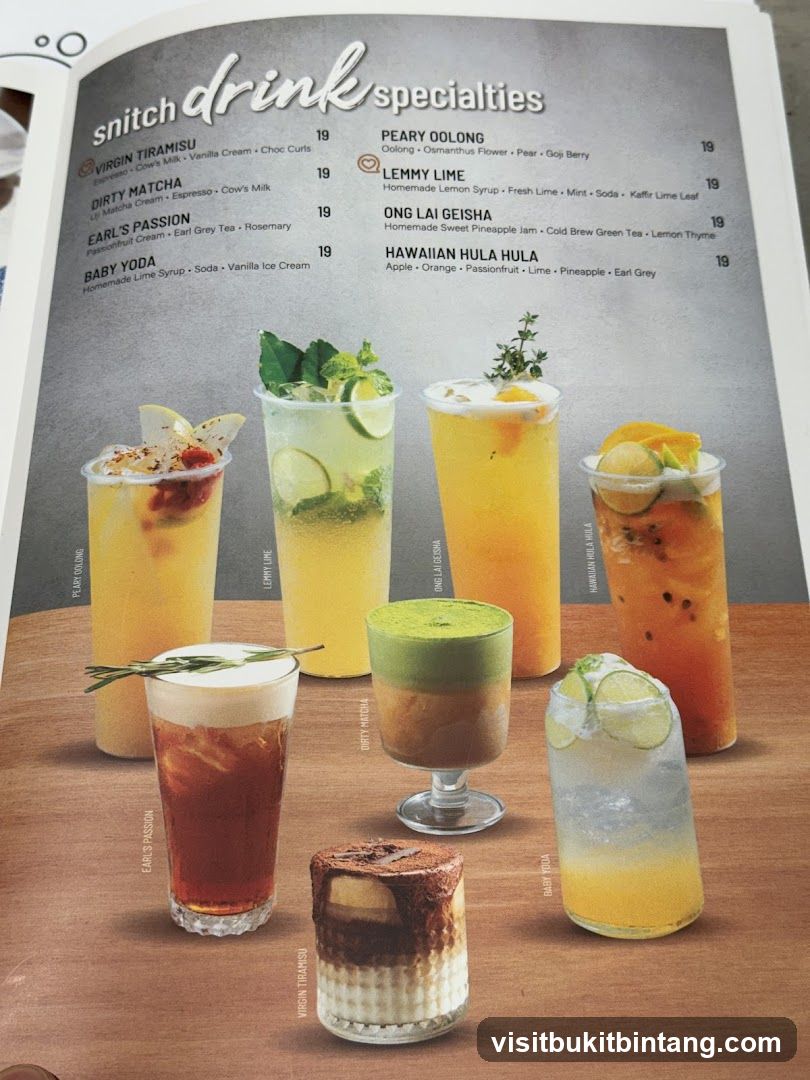 Snitch Drink Specialties