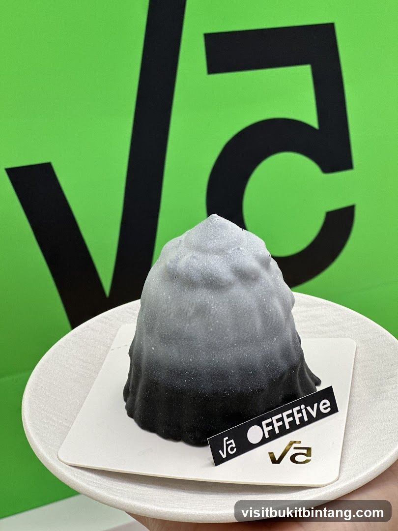 Dessert with logo