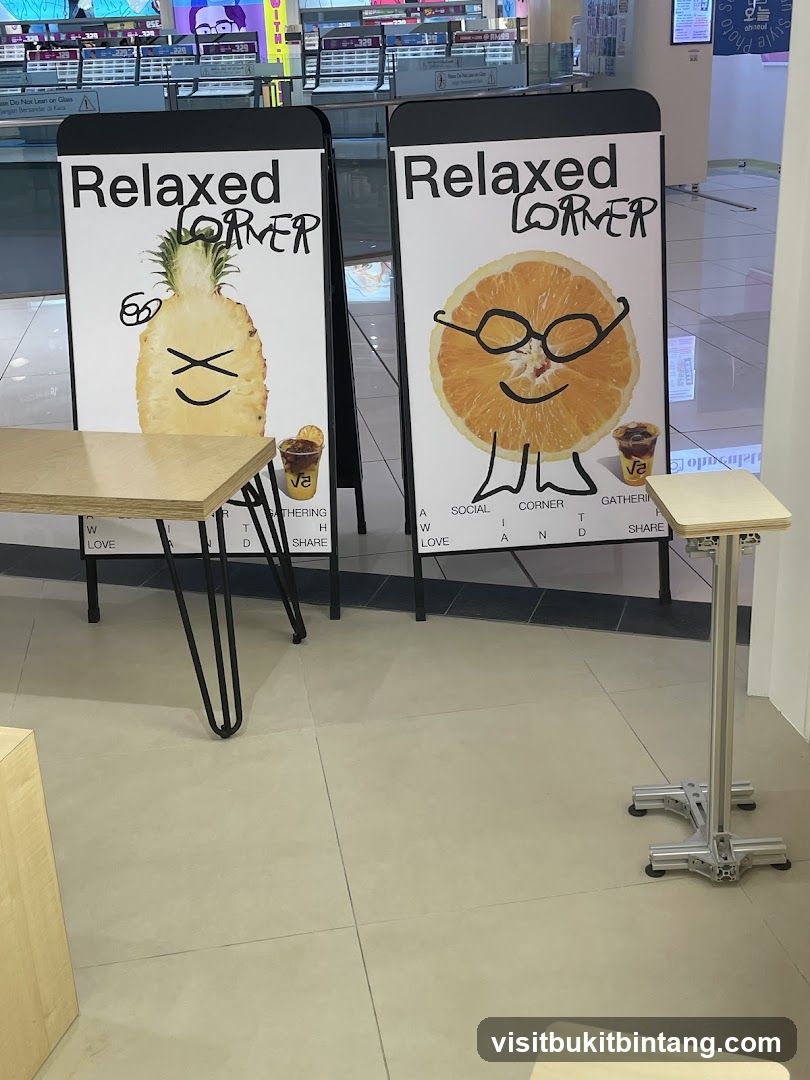 Relaxed Corner Advertisements