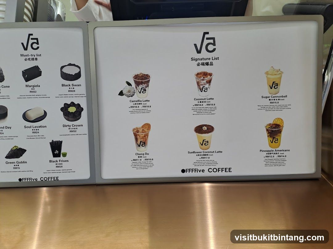 Must-try list & Signature List