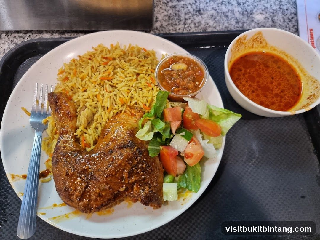 Chicken and Rice Platter