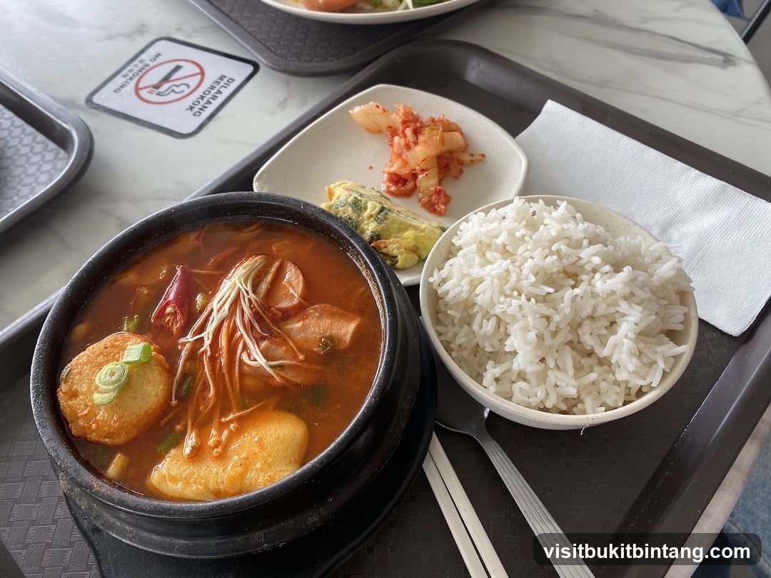 Korean Stew with Rice