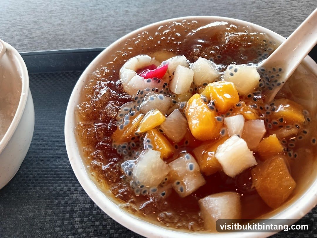 Dessert Bowl with Fruit and Seeds