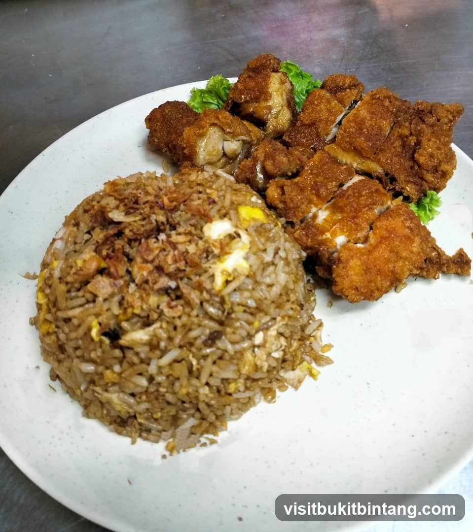 Fried Chicken and Fried Rice