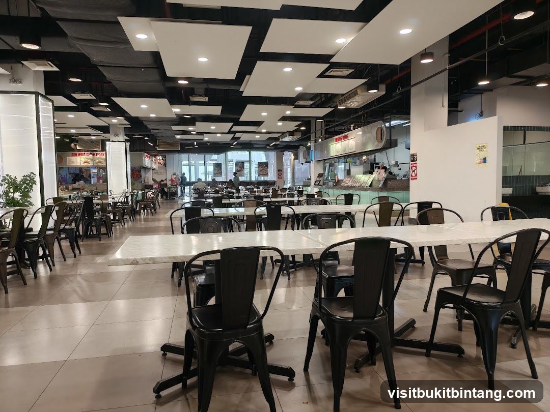 Food Court Seating Area