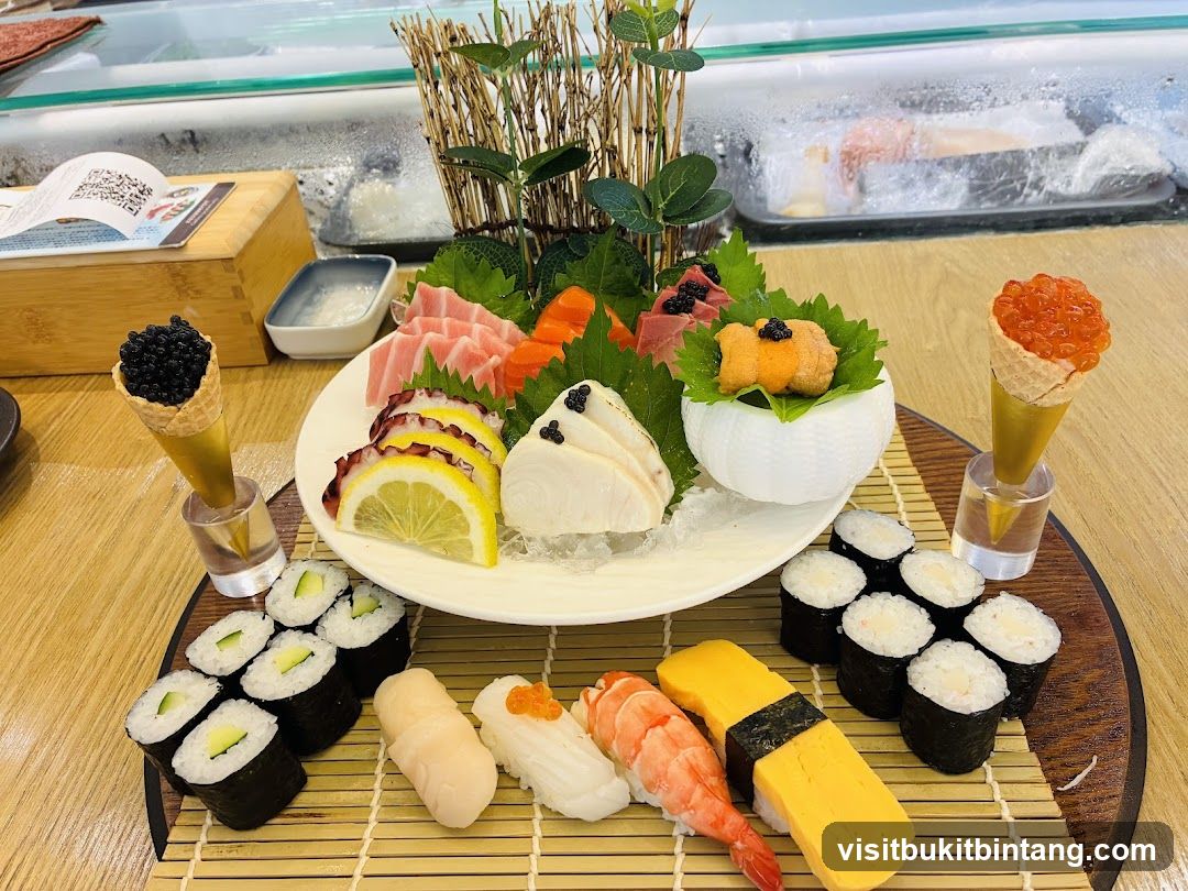 Sashimi and Sushi Platter