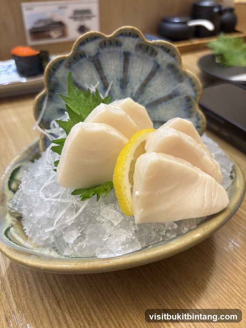 Scallop Sashimi