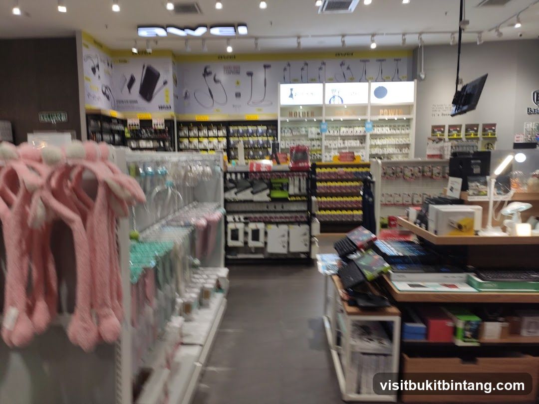 Electronics Store Interior