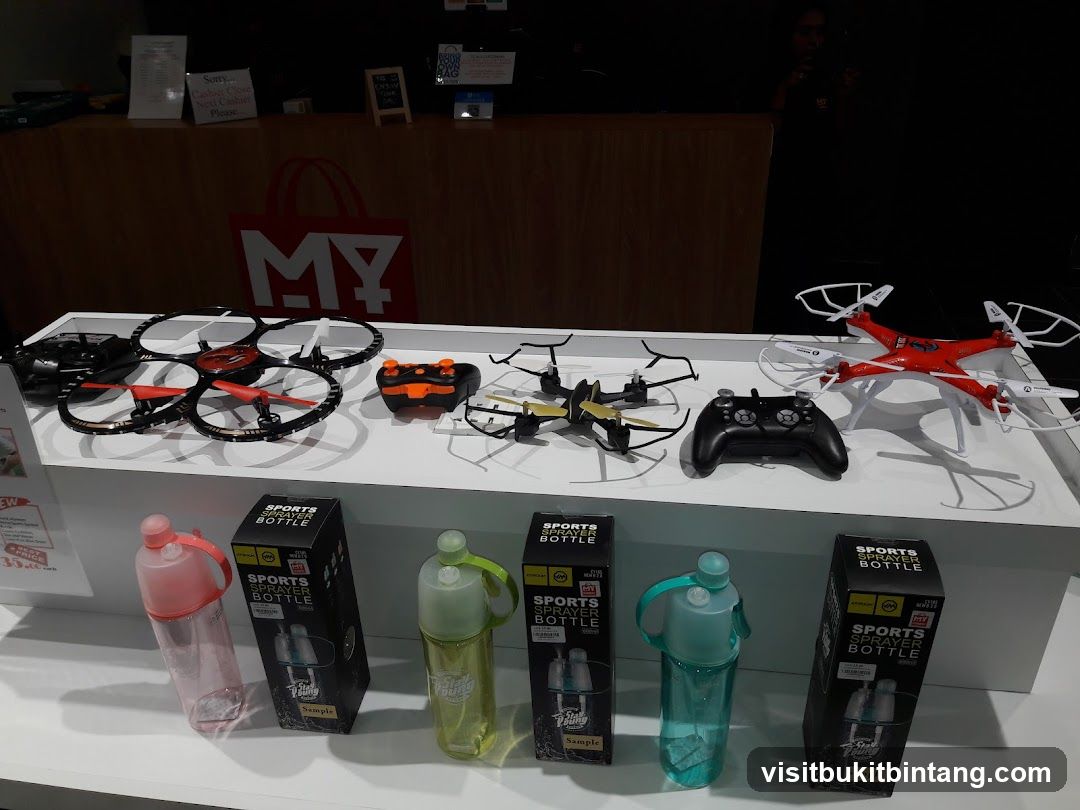 Drones and Water Bottles