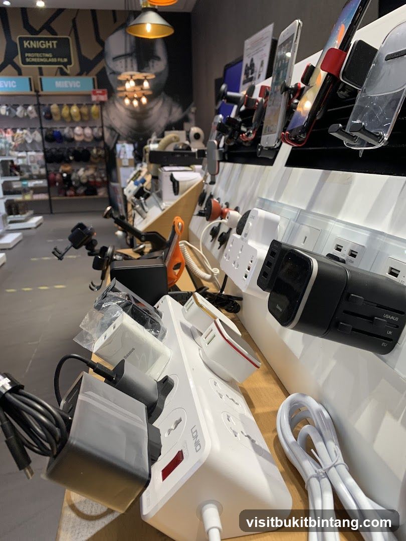 Electronics Accessories Display