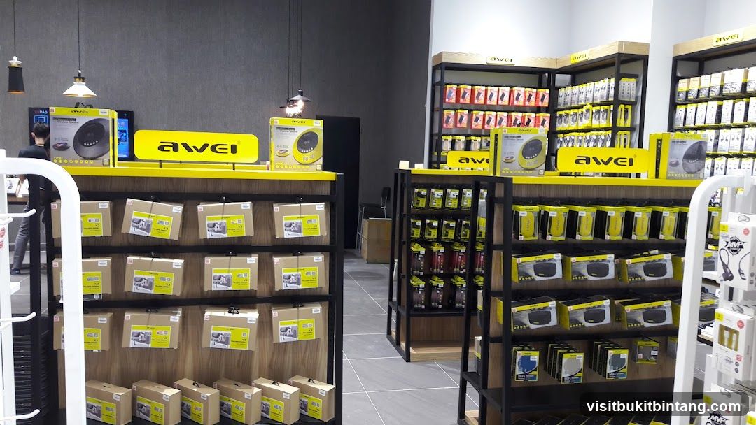 Electronics Store Interior