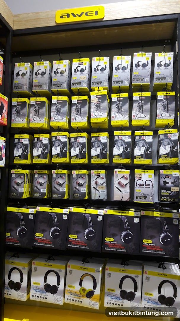 Awei Headphones Display