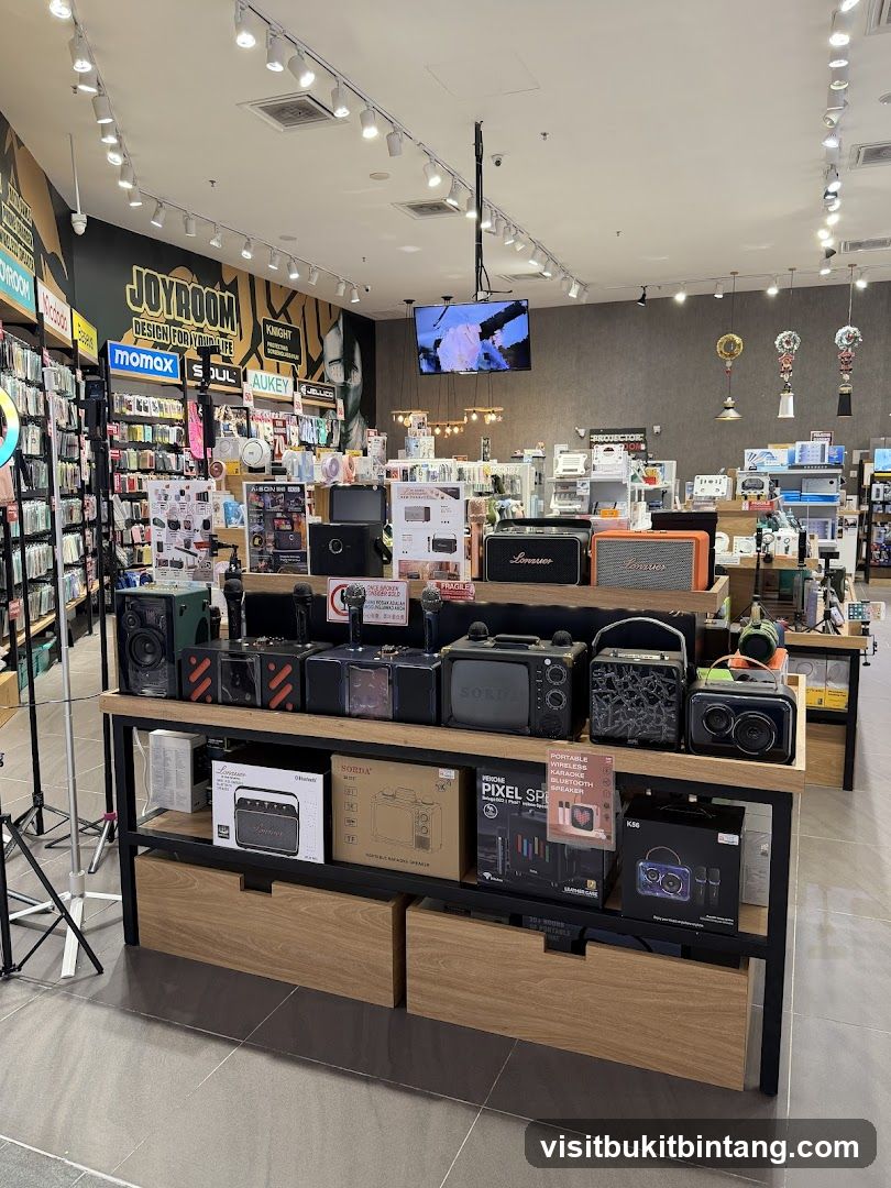 Electronics Store Display
