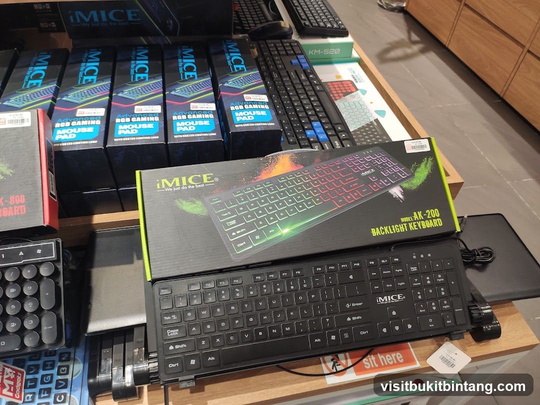 iMICE Keyboards and Mouse Pads