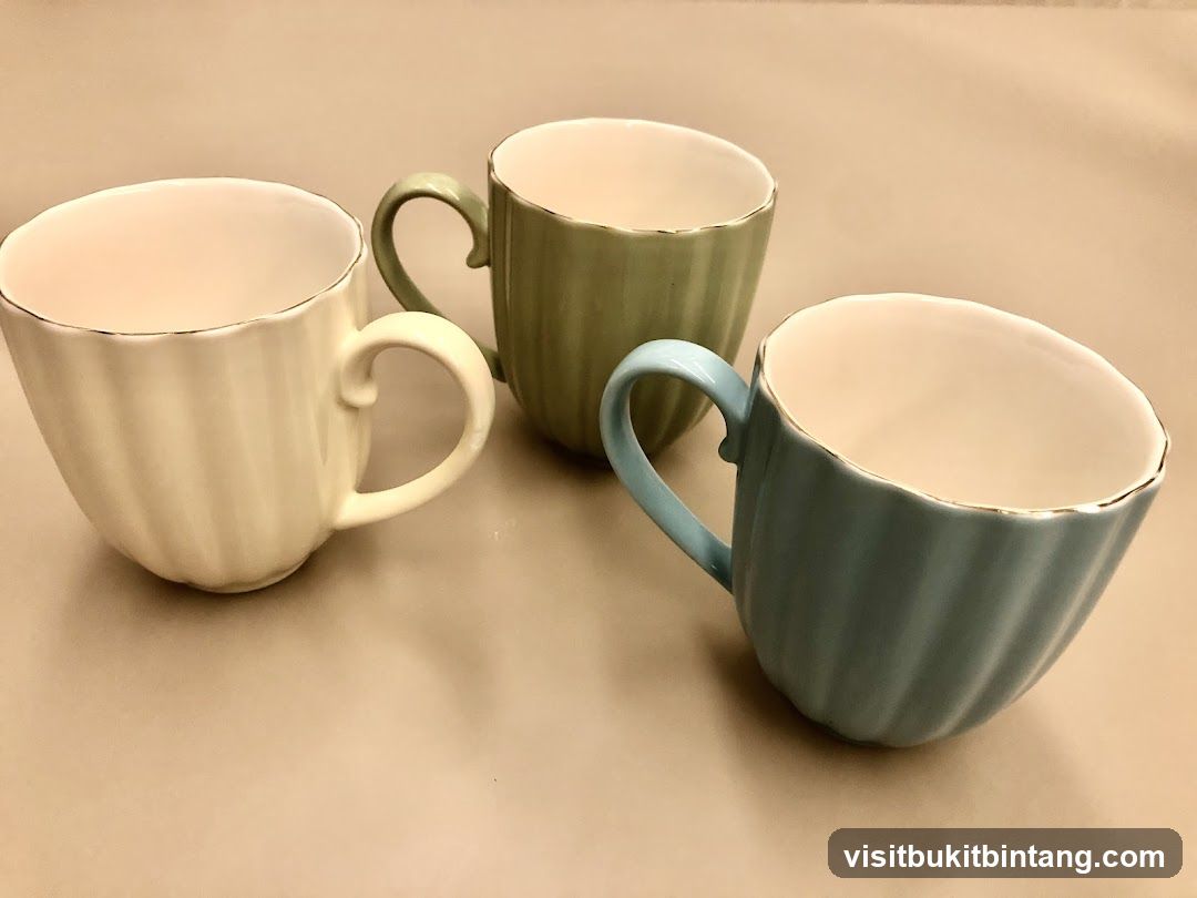 Three Mugs